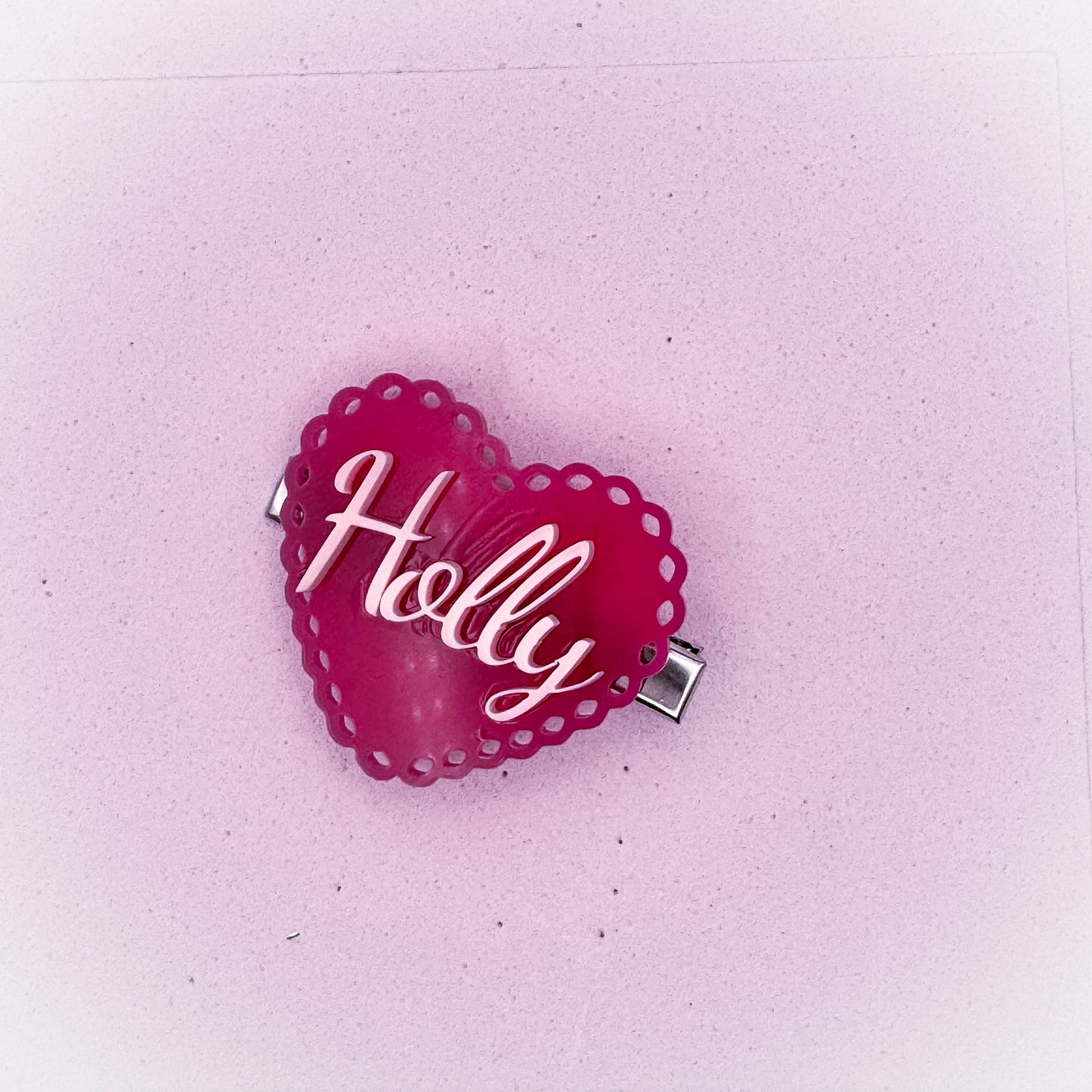 Personalised Hairclip