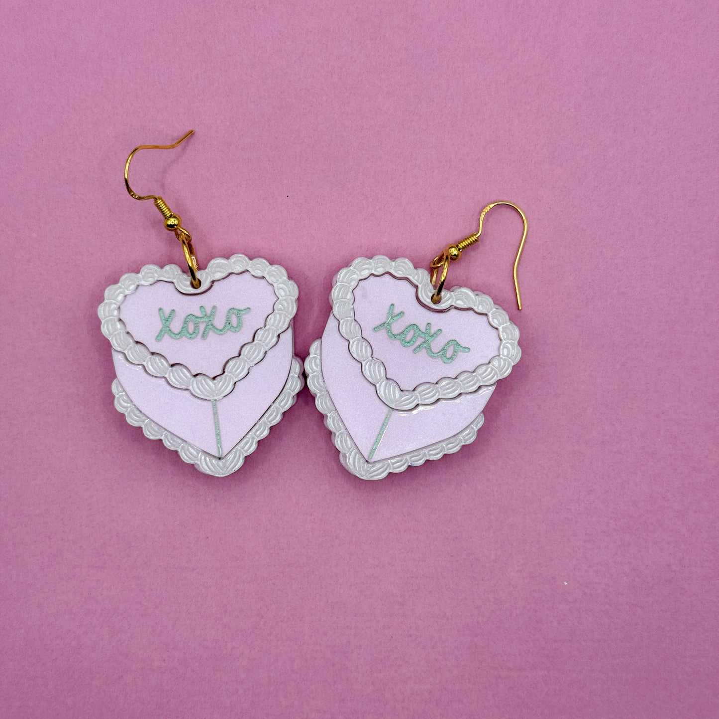 Vintage Heart Cakes