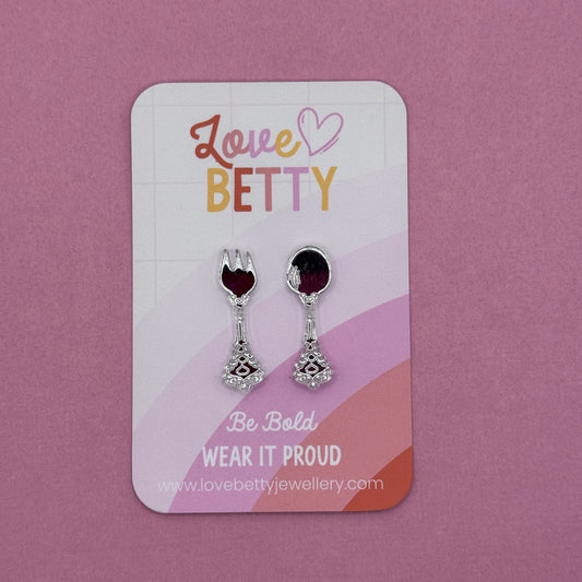 Spoon and Fork Stud Set