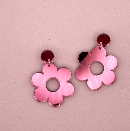 Retro Flower Stud